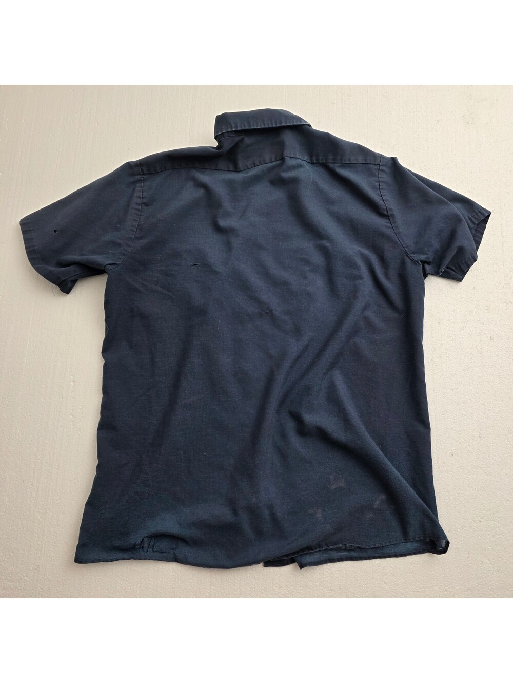 Vintage American Airlines Navy Workwear Uniform Shirt - Picture 7 of 8
